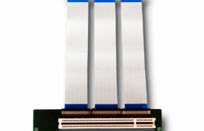 HFX Riser card PCIe 1x flexible 4cm – micro