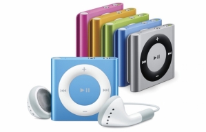 Apple iPod shuffle 2GB - Silver, Pink, Orange, Green, Blue